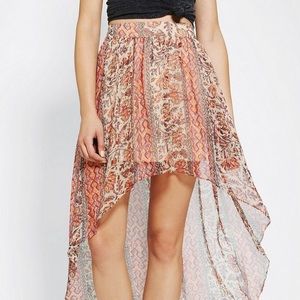 Urban Outfitters | Flowy Hippie Boho Skirt